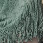 Battilo (lake blue)All-season Elastic Soft and Breathable Sofa Blanket Shawl Newborn Baby Blanket