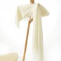 Battilo Geometric Pattered Printed Throw Blanket, White