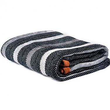 Battilo Casual Strip Comfortable Throw Blanket