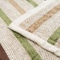 Battilo Casual Strip Comfortable Throw Blanket