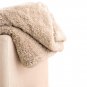 Battilo [CAMEL]Oversized Plush Sherpa Large Throw Blanket 98" L x 78" W