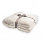 Battilo [White]Oversized Plush Sherpa Large Throw Blanket 98" L x 78" W