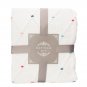 Battilo Knit White Throw Blanket for Couch Sofa Chair Home Decorative, 60" x 50"