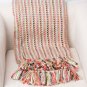 Battilo Colorful Stippled Throw Blanket 60" x 50"