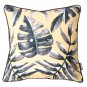 Battilo Single-sided Floral Printed Stuffed Throw Zipper Accent Pillow Cushion