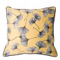 Battilo Single-sided Floral Printed Stuffed Throw Pillow Cotton Insert Filled Cushion