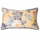 Battilo Single-sided Floral Printed Stuffed Throw Pillow Cotton Insert Filled Cushion