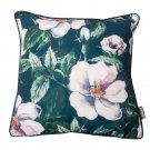 Battilo Single-sided Floral Printed Stuffed Throw Pillow Cotton Insert Filled Cushion
