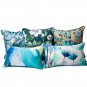 Battilo Single-sided Floral Printed Stuffed Throw Cotton Insert Filled Cushion Pattern Zipper