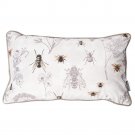 Battilo Home Fashion Rectangle Indoor/Outdoor Floral Pillow/Cushion 12 x 20 inch
