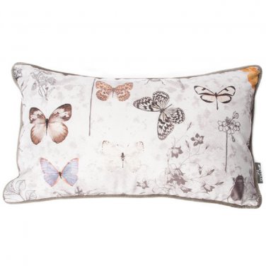 Battilo Home Fashion Rectangle Indoor/Outdoor Floral Pillow/Cushion 12 x 20 inch