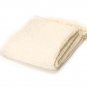 Battilo[ White]Textured Cross Knit Throw Blanket With Fun Bright Colors and Tasseled Ends, 60" x 50"