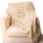 Battilo Rustic Style Acrylic Throw Blanket Measuring 60"x 50"