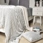Battilo Adorable Sherpa Throw Pillow/Cushion, 16" L X 16" W, Gray Pillow