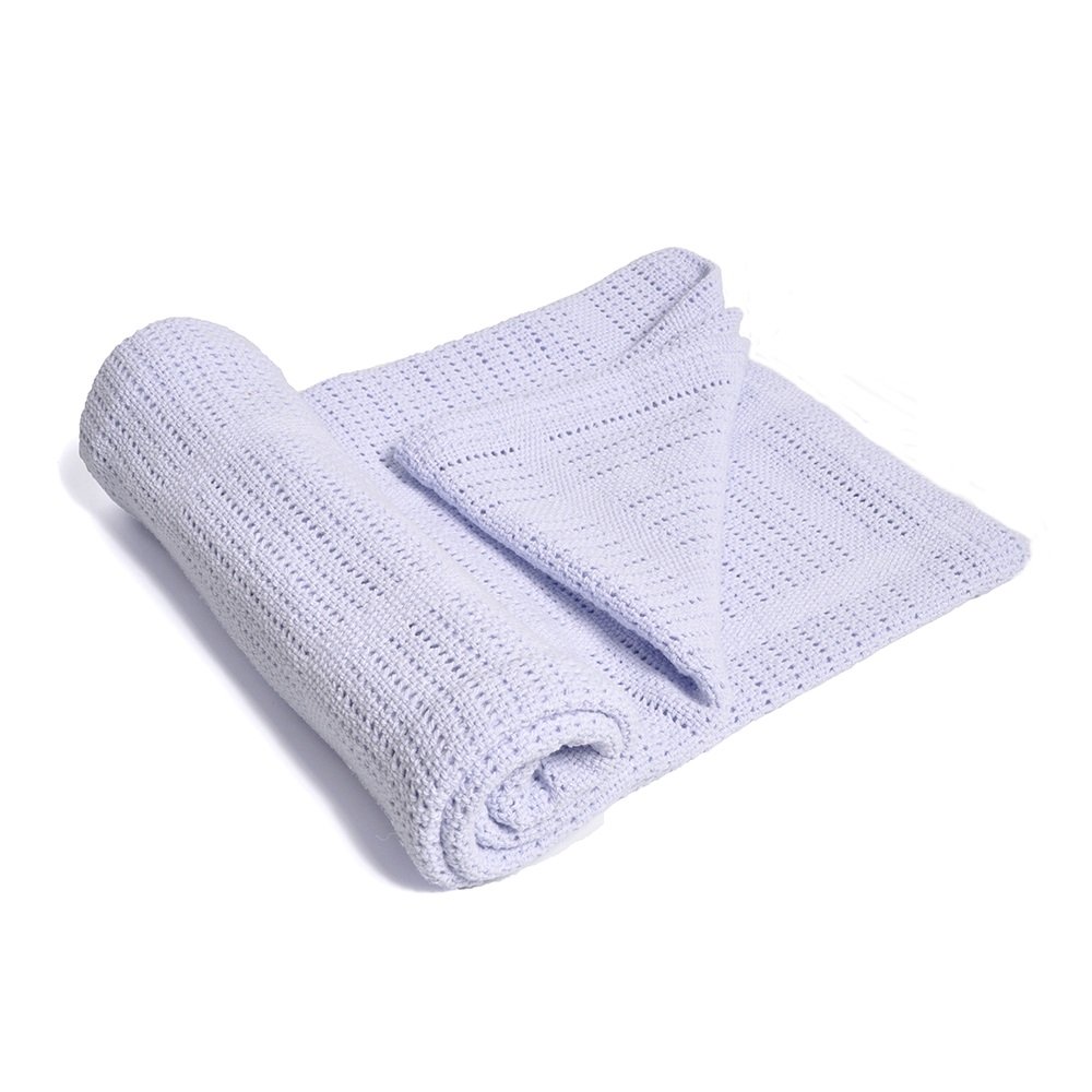 Battilo [Lavender]OpenCell Weave Hospital Thermal Blanket 31''x39