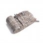 Battilo[Blue/Brown]Rustic Style Acrylic Throw Blanket Measuring