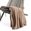 Battilo(Mink)Flannel Fleece Lightweight Cozy Plush Microfiber Solid Blanket 150X200cm