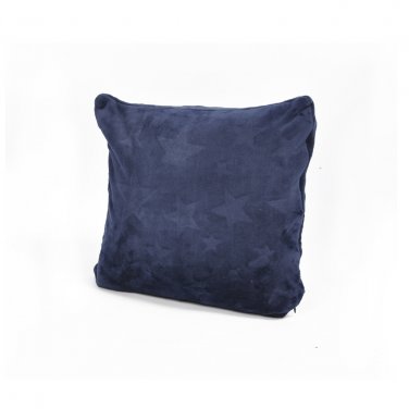 Battilo (Navy)Stars Printed Throw Pillow Cushion for Couch Bed Sofa,16" X 16"
