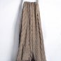 Battilo Cable Knitted Luxury Chenille Throw Blanket with Faux Fur Serging on Both Ends, 50" x 60"