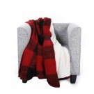 Battilo Reversible Super Soft Warm Sherpa Throw Blanket Luxury 50"x60" Christmas Gift Blankets