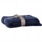 Battilo(52"x80", Navy)Knit Diamond Pattern Decorative Sofa Bed Couch