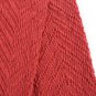 Battilo (Red, 56" x 96")Boon Knitted Tweed Throw Couch Cover Blanket