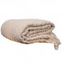 Battilo (Cream, 56" x 96")Boon Knitted Tweed Throw Couch Cover Blanket