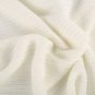Battilo[White 50"x80"]Soft Throw Blanket Warm & Cozy for Couch Sofa Bed Beach Travel