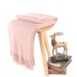Battilo[Pink 50"x80"]Soft Throw Blanket Warm & Cozy for Couch Sofa Bed Beach Travel