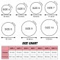 Battilo 10 Pack[Size 7]Silicone Wedding Ring for Women Colorful Silicone Rubber Band Wedding Bands
