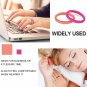 Battilo 10 Pack[Size 9]Silicone Wedding Ring for Women Colorful Silicone Rubber Band Wedding Bands