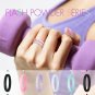Battilo 10 Pack[Size 8]Silicone Wedding Ring for Women Colorful Silicone Rubber Band Wedding Bands