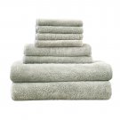 Battilo [Ash] Fast Drying Extra Large Bath Towel Set Spa & Hotel Quality - Pack of 8