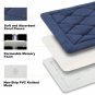 Battilo Bathroom Mats[Navy] Non Slip Bath Floor Mats Water Absorbent Bathroom Rugs