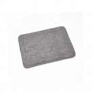 Battilo Bathroom Mats[Grey] Non Slip Bath Floor Mats Water Absorbent Bathroom Rugs