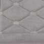 Battilo Bathroom Mats[Grey] Non Slip Bath Floor Mats Water Absorbent Bathroom Rugs