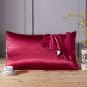 Battilo (Burgundy)Satin Silk Pillowcase for Hair & Facial Skin to Prevent Wrinkles 20"x30"