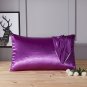 Battilo (Purple)Satin Silk Pillowcase for Hair & Facial Skin to Prevent Wrinkles 20"x30"