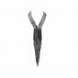 Women Retro Exaggeration Alloy Tassel Long Chain Necklace