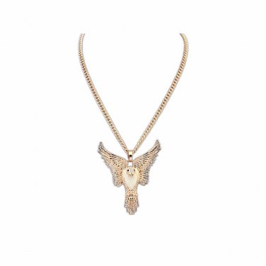 Women's Retro Alloy Vintage Eagle Pendant Necklace Be the first to review this item