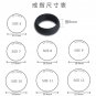 Battilo Silicone [size 6]Wedding Ring for Men/Women 7 Pack Comfortable Antibacterial Rubber Rings