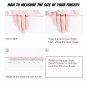 Battilo Silicone [size 11]Wedding Ring for Men/Women 7 Pack Comfortable Antibacterial Rubber Rings