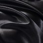 Battilo (Black,Full)Fitted Sheet Deep Pocket Satin Silk Bed Sheet Wrinkle, Fade, Abrasion Resistant