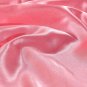 Battilo (Pink,TWIN)Fitted Sheet Deep Pocket Satin Silk Bed Sheet Wrinkle, Fade, Abrasion Resistant