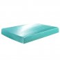 Battilo (Teal,King)Fitted Sheet Deep Pocket Satin Silk Bed Sheet Wrinkle, Fade, Abrasion Resistant