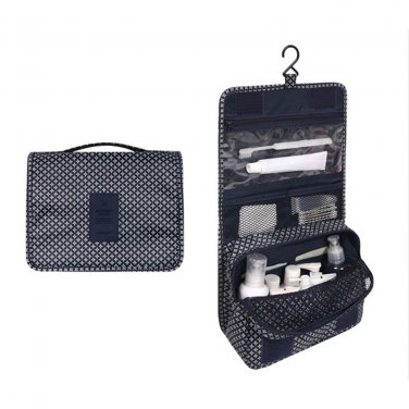 Battilo Folding Waterproof Multifunctional Portable Travel Make up Toiletry Bags with Hook