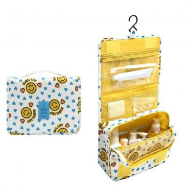 Battilo Folding Waterproof Multifunctional Portable Travel Make up Toiletry Bags with Hook