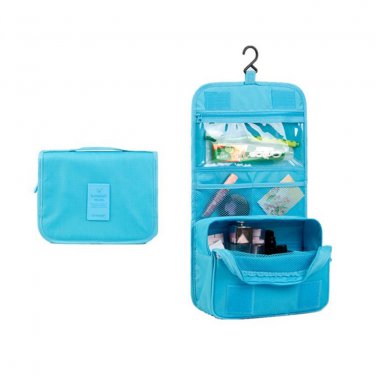 Battilo Folding Waterproof Multifunctional Portable Travel Make up Toiletry Bags with Hook