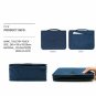 Battilo Folding Waterproof Multifunctional Portable Travel Make up Toiletry Bags with Hook