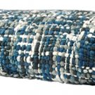 Battilo Cable Knit Throw Blanket Made of Space Dyed, Acrylic Yarn, 60" L x 50" W, Blue